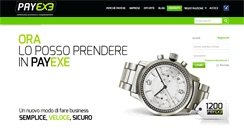 Desktop Screenshot of payexe.com